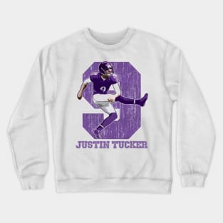 Justin Tucker Baltimore Kick Crewneck Sweatshirt